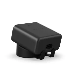Satechi ChargeView 140W bordlader i romsvart med modulært stativ og synlig topplogo