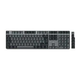 Satechi slim mekanisk tastatur i full størrelse med nordisk layout, lavprofiltaster og talltastatur