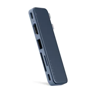 Satechi USB-C Snap Hub 6-in-1 MacBook Neo ar HDMI, USB-A, SD, microSD un diviem USB-C savienotājiem