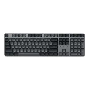 Satechi SM3 slim mekanisk bakbelyst Bluetooth-tastatur med US layout i full størrelse og numerisk tastatur