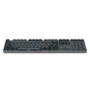 Satechi SM3 slankt mekanisk bakbelyst Bluetooth-tastatur med fullstørrelses US layout og numerisk tastatur