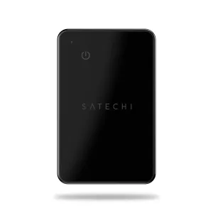 Satechi FindAll Wallet Card Tracker in Schwarz, schlanke Apple Find My-Karte zum Orten Ihrer Brieftasche
