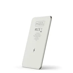 Satechi FindAll Wallet Card, schlanke weiße Apple Find My-Tracker-Karte mit abgerundeten Ecken
