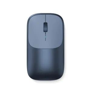 Satechi Slim EX bezvadu pele, sudraba ergonomiska datora pele ar dubultu Bluetooth un USB-C uztvērēju
