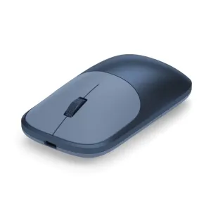 Satechi Slim EX Wireless Mouse sudraba krāsā, ergonomiska bezvadu pele ar Bluetooth un USB-C uztvērēju
