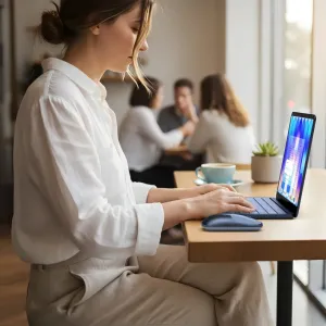 Satechi Slim EX bezvadu pele ar zema profila ergonomisku dizainu, ritenīti un sudraba apdari