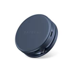Satechi OntheGo 5-in-1 USB-C daudzportu adapteris indigo krāsā, ar HDMI, SD karšu lasītāju un 60 W uzlādi