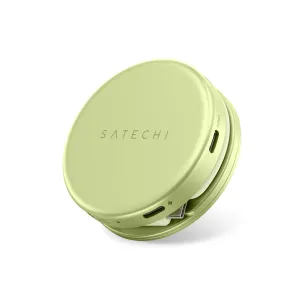 Satechi OntheGo 5-in-1 USB-C daudzportu adapteris Citrus ar HDMI, SD karšu lasītāju un pītu kabeli