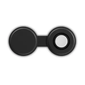 Satechi OntheGo 2-i-1 trådløs lader i svart med to runde ladeflater for iPhone og Apple Watch
