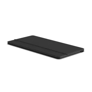 Satechi OntheGo faltbare Bluetooth-Tastatur mit integriertem Ständer, geschlossen in Schwarz dargestellt