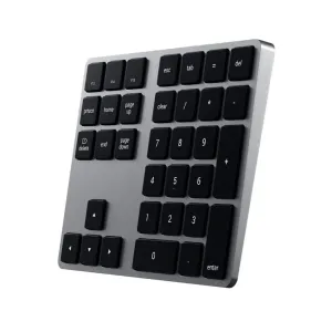 Satechi trådløst numerisk tastatur i spacegrå med numerisk tastatur, piletaster og funktionstaster