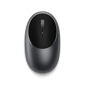 Satechi M1 Bluetooth juhtmeta hiir kosmosehallis värvitoonis, kerimisratta ja ergonoomilise kahetoonilise disainiga