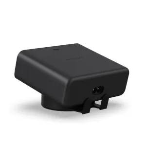 Satechi ChargeView 240W bordsladdare i rymdsvart med rundad design och skrivbordsstativ