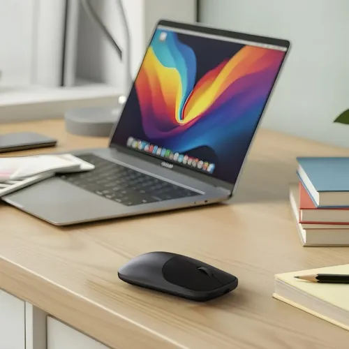 Satechi slim EX Wireless Mouse - ergonomisk pekeenhet med USB-lading - Space Black