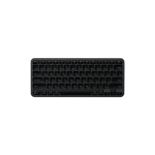 Satechi EX1 Slim trådlöst tangentbord med nordisk layout - Bluetooth och USB-C-dongle för anslutning - Space Black