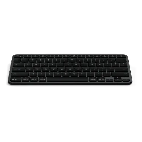 Satechi EX1 Slankt trådløst tastatur med amerikansk layout – Bluetooth og USB-C-dongle for tilkobling - Space Black