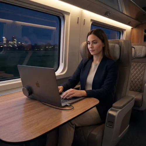 Satechi OntheGo™ 7-i-1 Multiport Adapter–Magnetfäste och 4K HDMI-utgång - Space Black