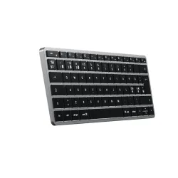 Satechi X1 Wireless Keyboard med nordisk layout för Apple-enheter, med upplysta tangenter, ultratunn design och USB-C-laddning.