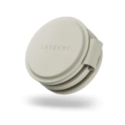 Satechi OntheGo 3-in-1 langaton latauslaite Sand lataa iPhonea, Apple Watchia ja AirPodsia samanaikaisesti kompaktissa matkustusmuodossa.